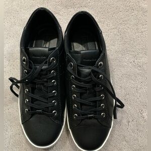 Massimo Dutti Women’s Black Leather Sneakers EU40